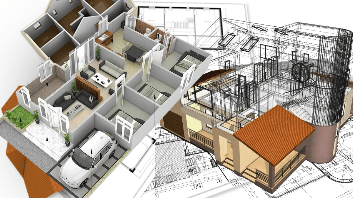 Desain Arsitektur & Layout Bangunan IdeBagus